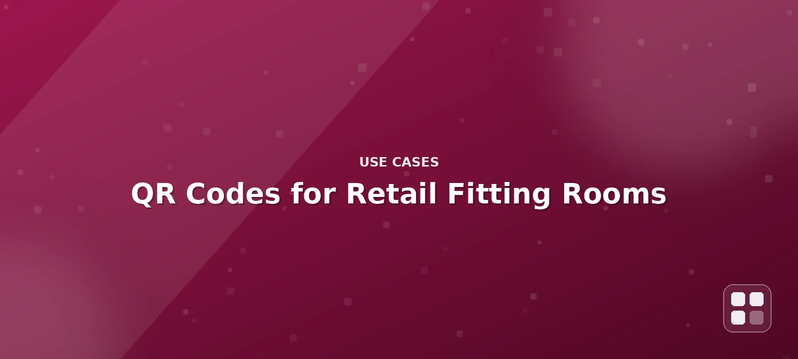 QR Codes for Retail Fitting Rooms: Checking Sizes Without Leaving the Room — QR code guide cover illustration